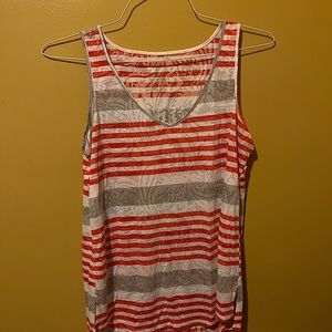 Red-orangish light-weight top